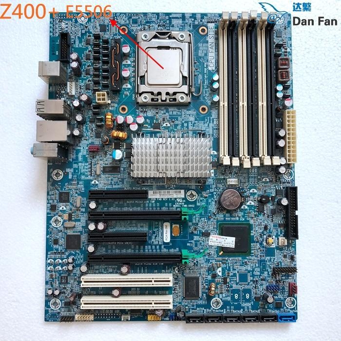 586968-001 For HP Z400 Workstation Motherboard X58 LGA1366 Give away E5506 586766-002 Mainboard 100%