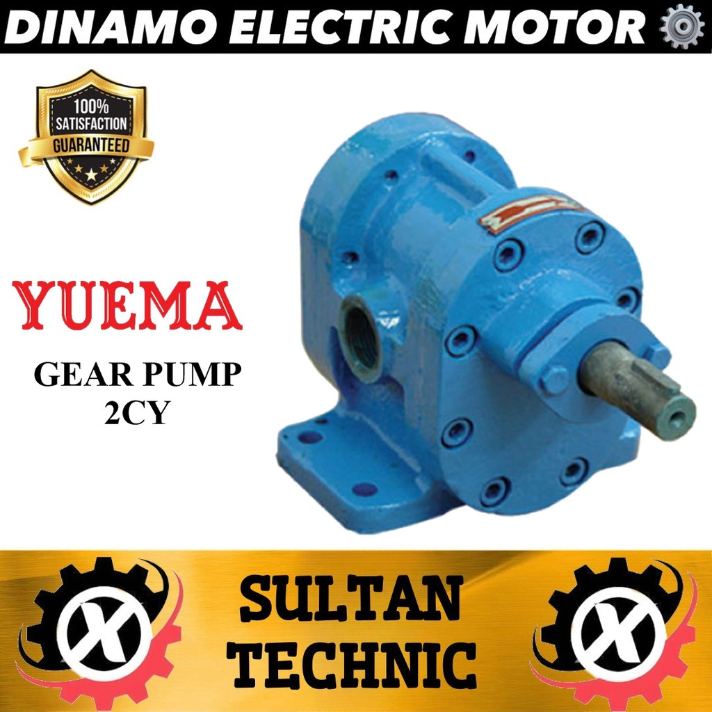 

GEAR PUMP YUEMA 2CY 7.5/2.5 1 1/2" X 1 1/2" GLAND PACKING