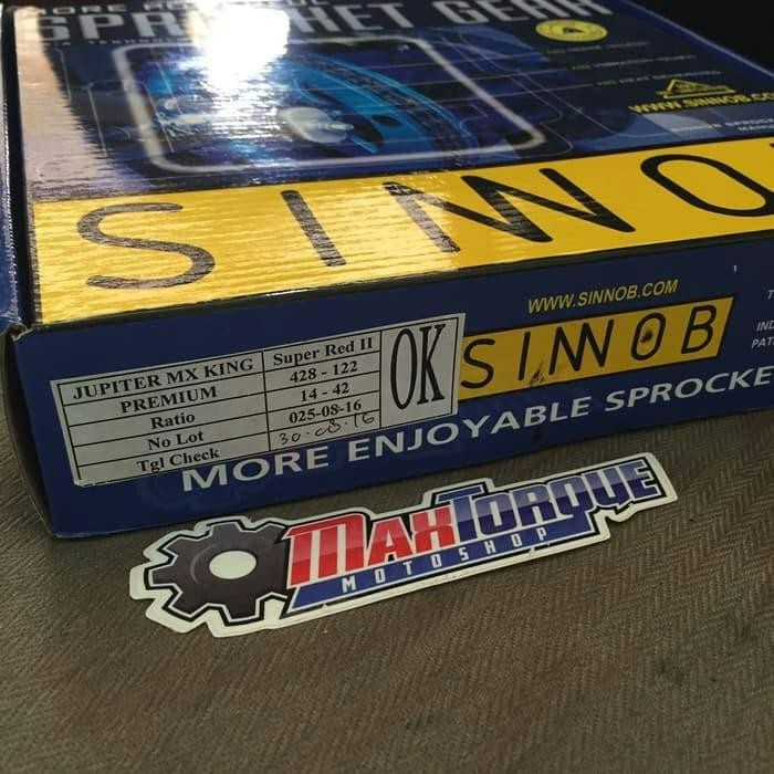 Gearset Sinnob Premium Yamaha Jupiter MX King Colour Chain