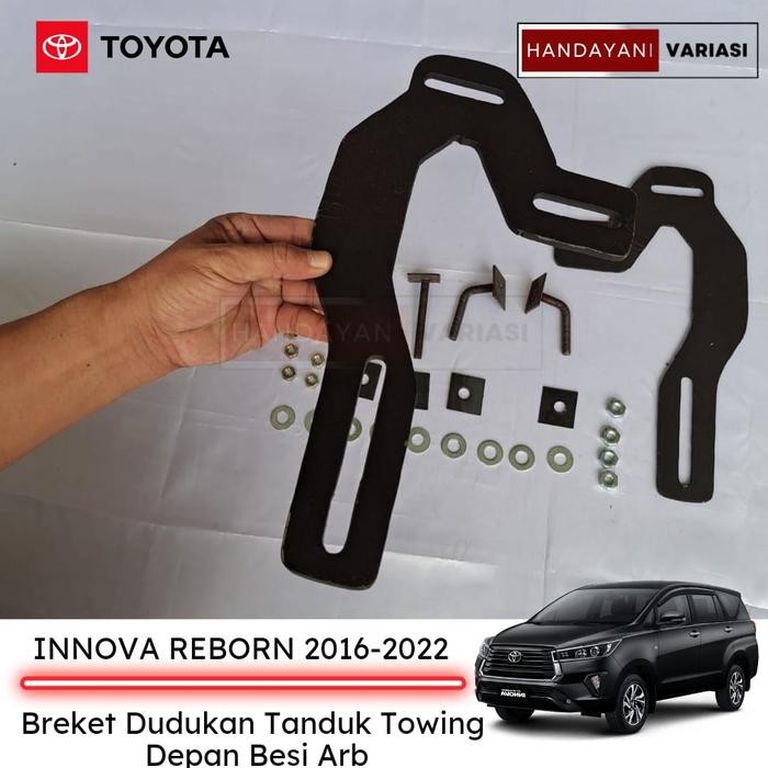 Breket Dudukan Tanduk Towing Depan Toyota All New Innova Reborn 2016 2022 Brecket Towing Besi Arb