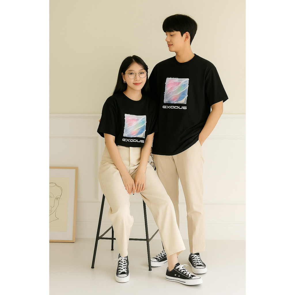 Kaos Distro Pria Wanita – Graphic T-shirt Exodus