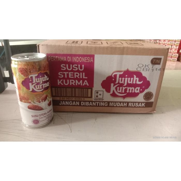 

(Expert) susu Tujuh Kurma 1dus isi 12 kaleng ED Agustus 2025