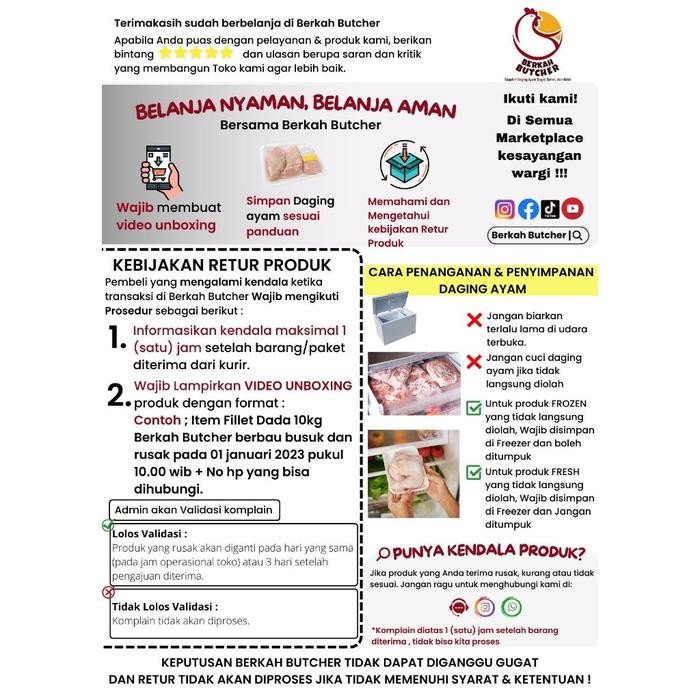 

(Expert) Telur Ayam Kampung (15 butir) Berkah Butcher