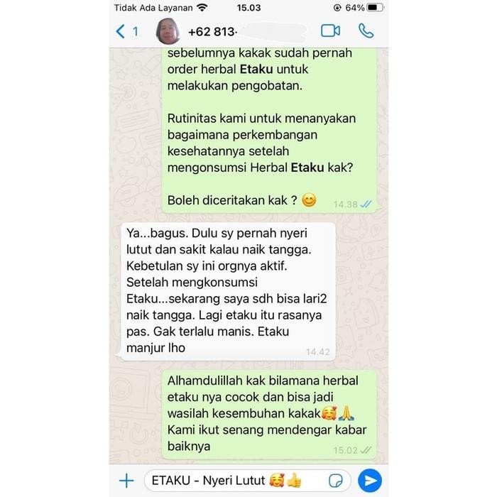 

(Expert) Susu Bubuk Kambing Etawa Etaku - Obat Tulang Keropos, Pengapuran Tulang dan Sendi,