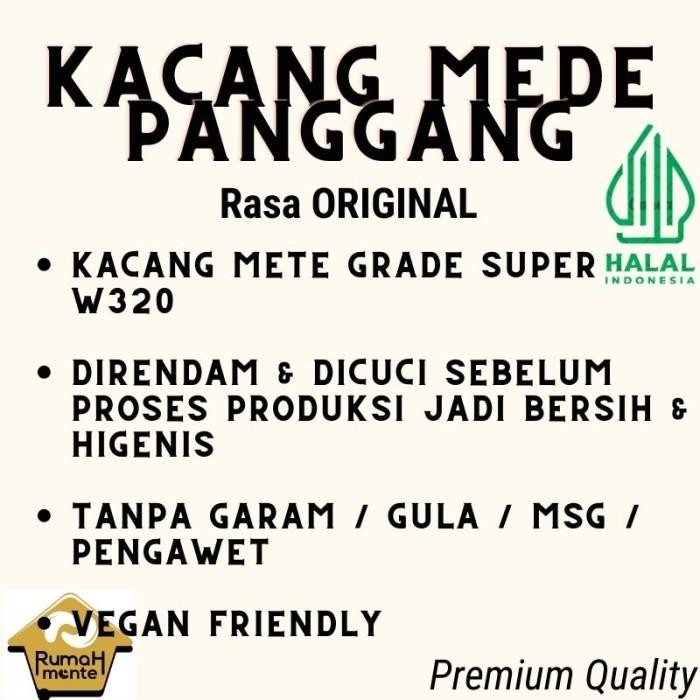 

(Expert) KACANG METE MATANG PANGGANG UTUH RASA ORI 500GR
