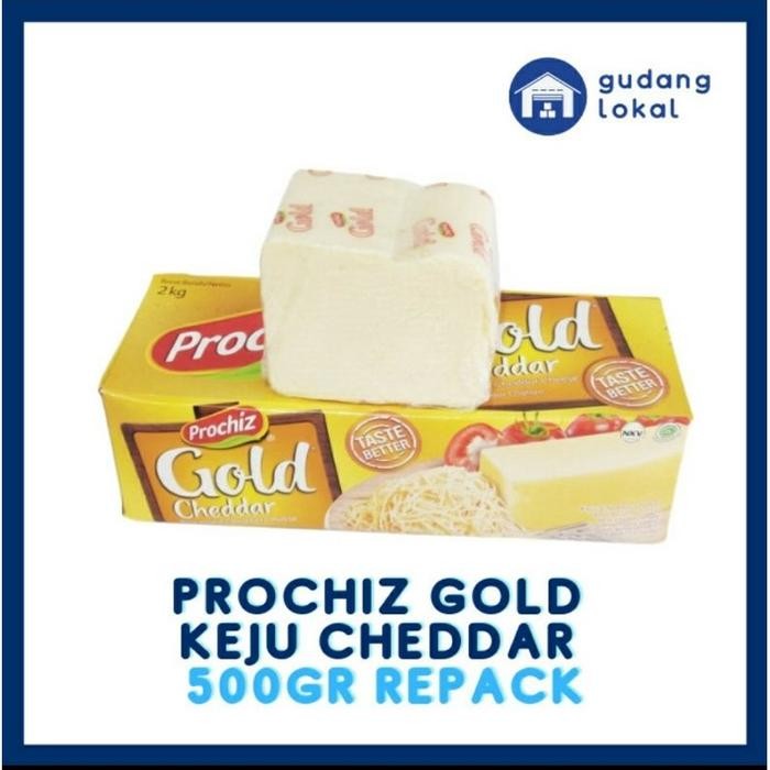

(Expert) Keju Cheddar Prochiz Gold 500Gr
