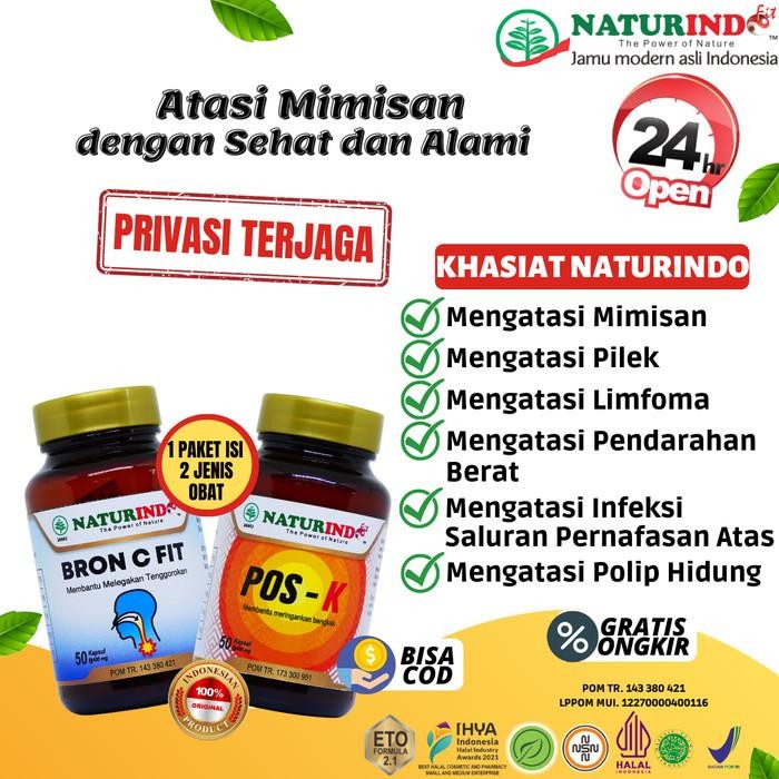 

(Expert) Obat Mimisan Polip Hidung Keluar Darah Bron C Fit Naturindo Surabaya