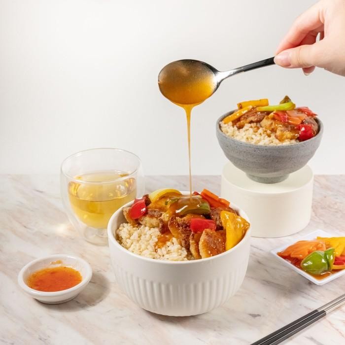 

(Expert) Baked Tilapia N` Oat with Sweet & Sour Sauce. Healthy Diet Catering