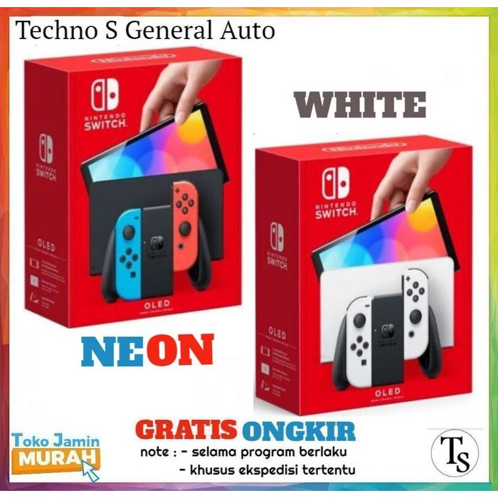 Console Nintendo Switch OLED Neon / Nintendo Switch OLED White