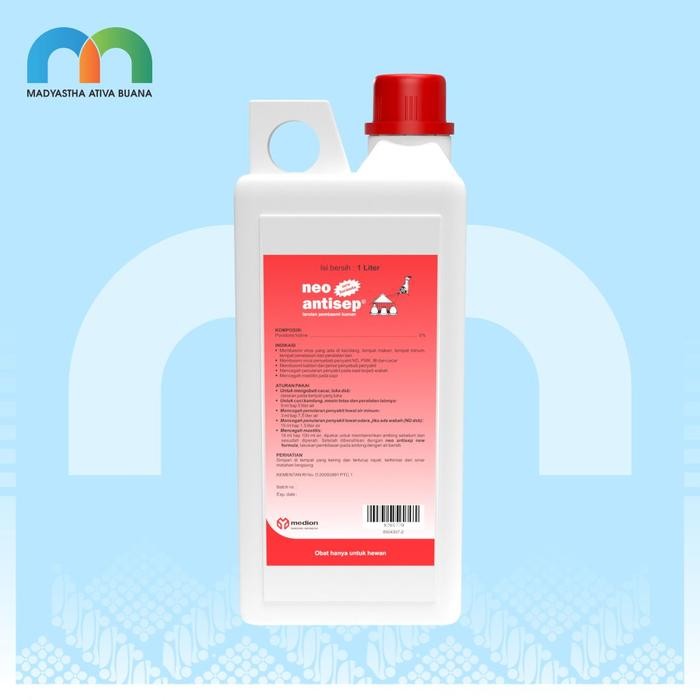 

terlaris Desinfektan Neo Antisep New Formula 1 Liter Medion