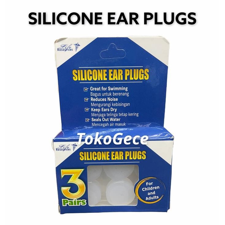 Ear Plug Silicone isi 6 - Silicone Ear Plug