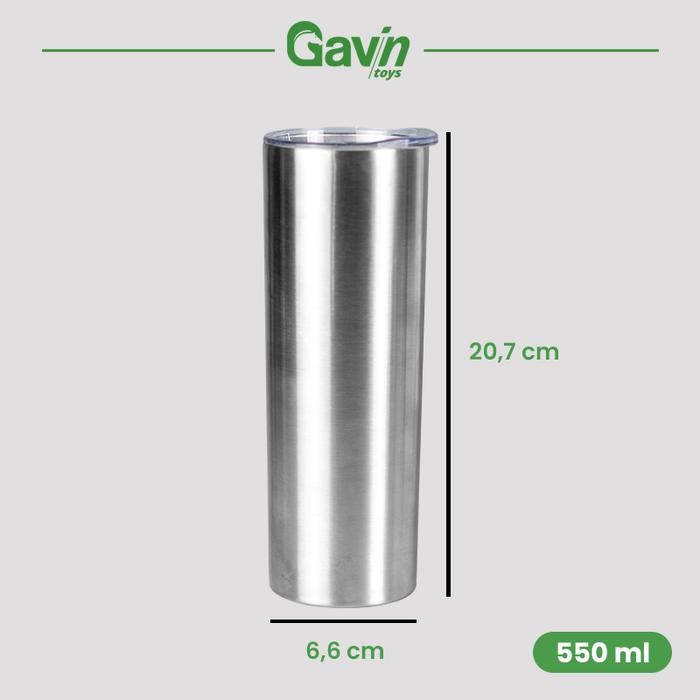 Beer Can - Botol Minum Tumbler Stainless 500ml Insulated Bottle 500 ml