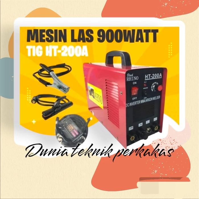 Promo Mesin Las Argon Rhino Tig Ht200 Terjamin