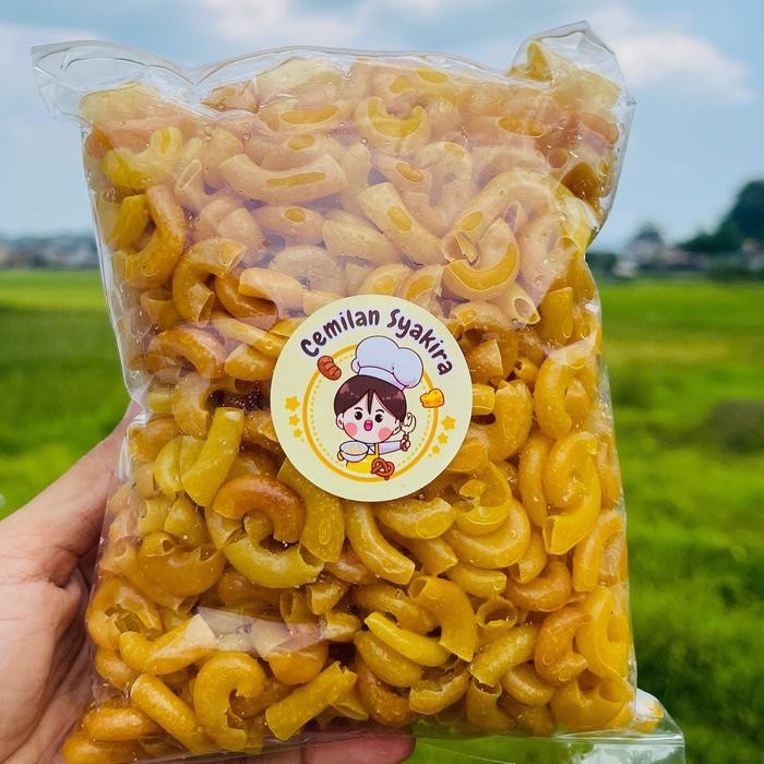 

Cemilan Syakira MAKARONI CIKRUH DAUN JERUK Enak & Lezat Makanan Camilan Asin Pedas Food Snack