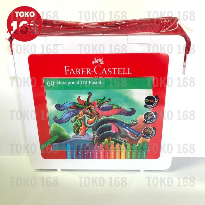 

Faber Castell Hexagonal Crayon/ Oil Pastel 60 Warna (Set)