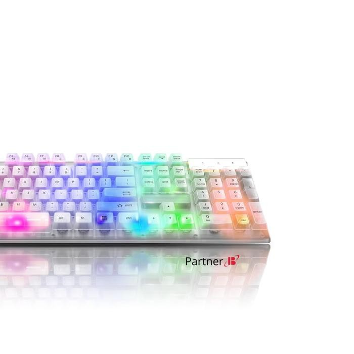 Produk Unggulan Rgb Transparent Gaming Keyboard Usb / Rgb Mechanical Keyboard /Keyboard Rgb