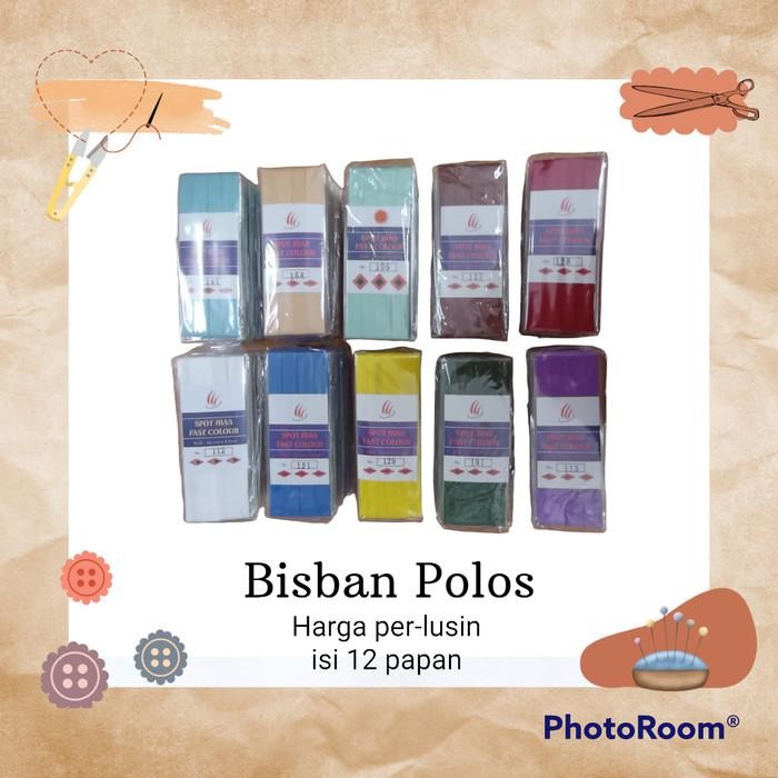 [Expert] Bisban Satin Polos / Satin Bias Tape / Bisban Satin Tape