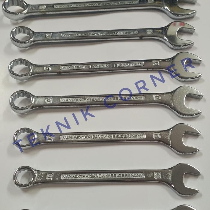 SANDVIK BELZER kunci ring pas 8 / 9/ 10 / 11/ 12 / 13 GERMAN ORI