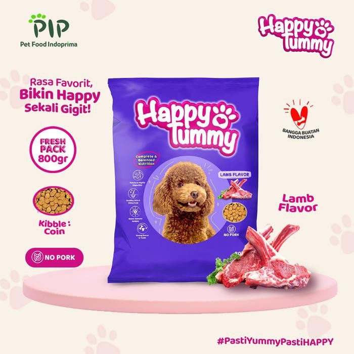 Happy Tummy Dog Lamb 20 Kg - Grab Gojek Makanan Anjing Happy Tummy Dog