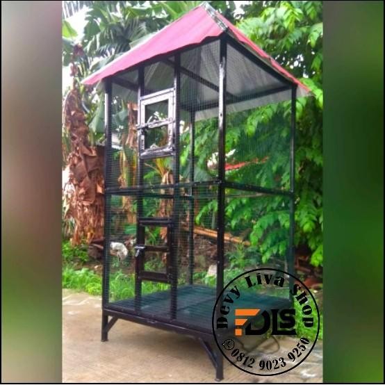 kandang burung kotak besar