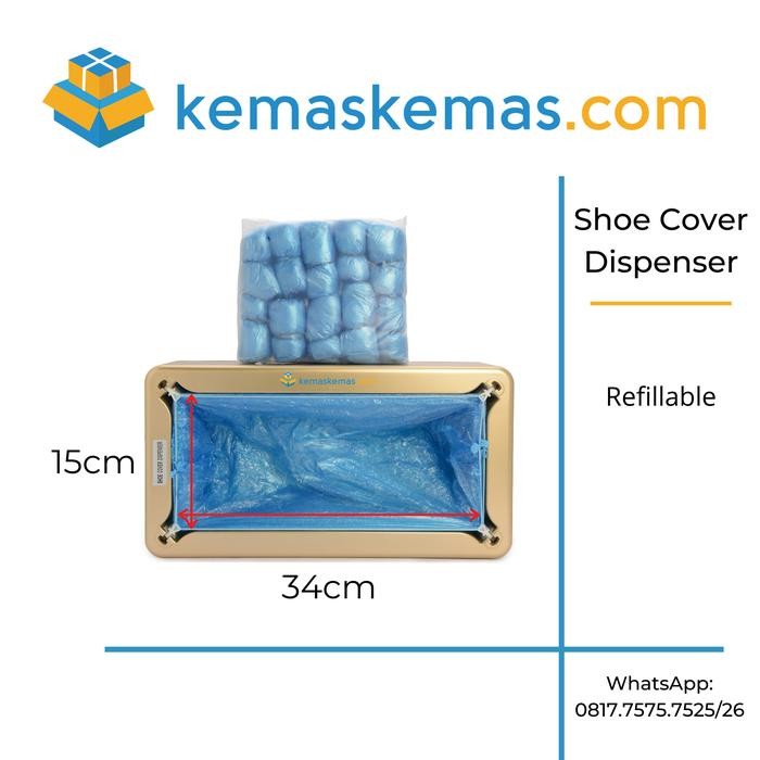 Automatic Shoe Cover Dispenser / Dispenser Cover Sepatu Otomatis Pasti Diskon