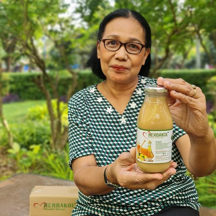 

Hekol (Paket 3 Botol) Jus Bawang Putih Lemon Jahe Merah Madu Cuka Apel