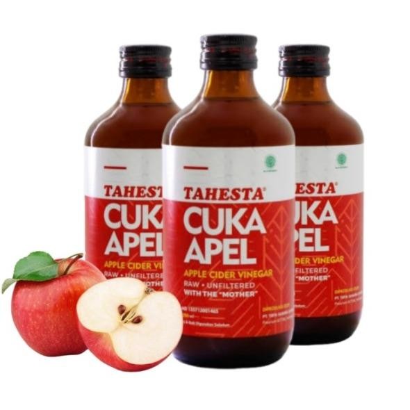 

Cuka Apel Tahesta 320 Ml Original / Suplemen Mencegah Kulit Berjerawat