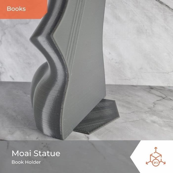 

Pembatas Penahan Buku Moai Book End Model Patung Moai Statue