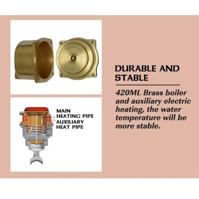 Mesin Espresso Milesto Elegant Iii Pasti Ori