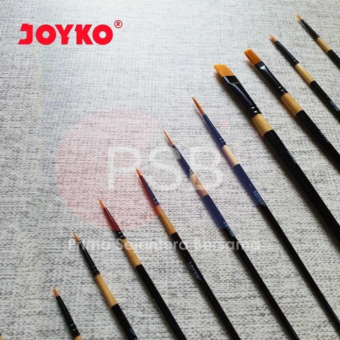 

Promo Kuas Joyko Br-9 / Joyko Round Brush / Kuas Lukis Joyko Set 10 Diskon