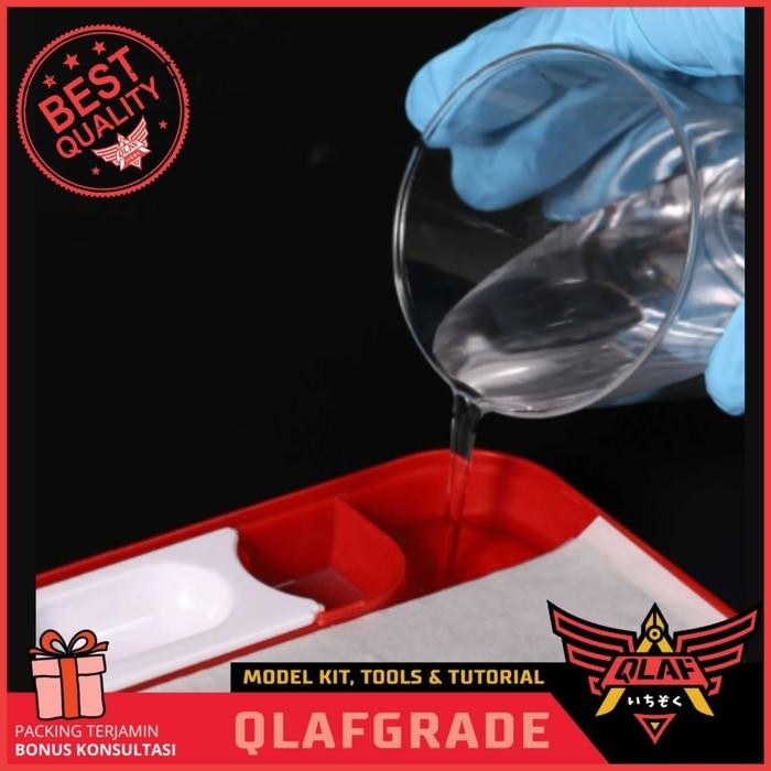 

Promo Super Wet Palette Paint Tray Pro Set Mixing Moisture Brush Dspiae Tbk