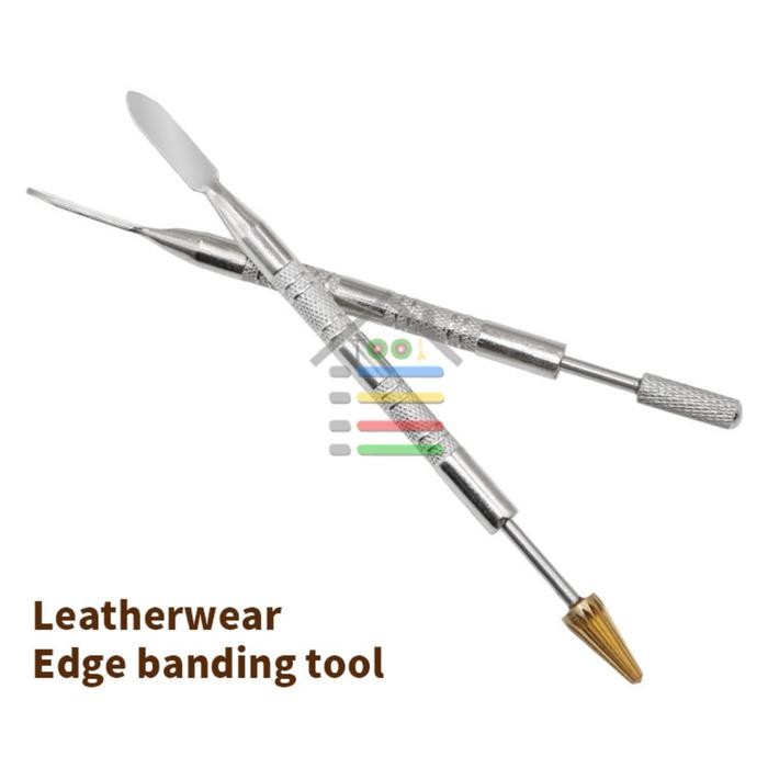 

dual head brush pen roller pengoles cat kulit edge 2in1 kode 1018