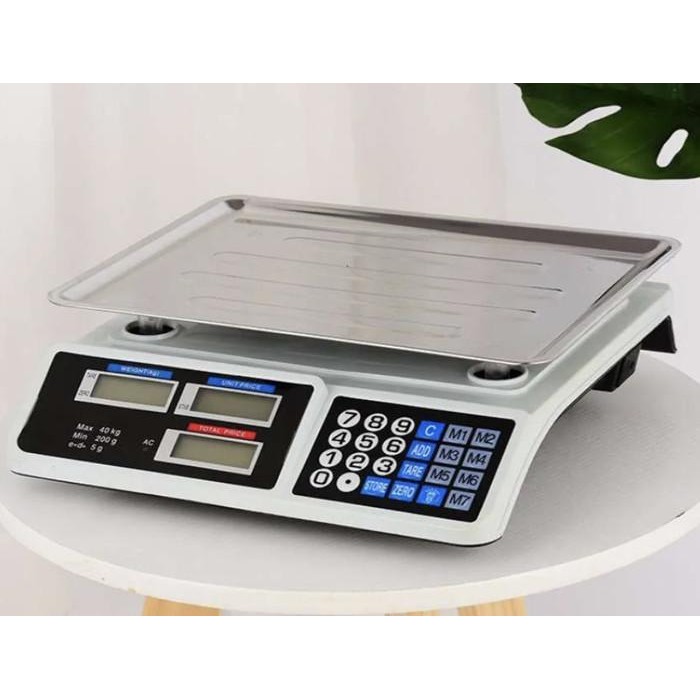 TERBARU TIMBANGAN BUAH DIGITAL 40 KG GSF TIMBANGAN BAJU LAUNDRY SAYUR BUAH TERMURAH