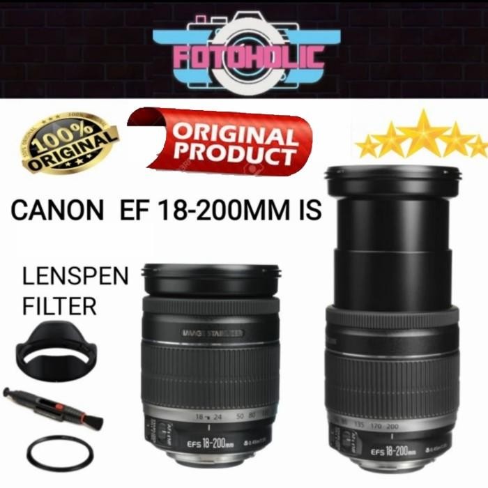 [Expret] CANON EF 18-200MM IS/LENSA CANON 18-200MM/18-200 / LENSA CANON