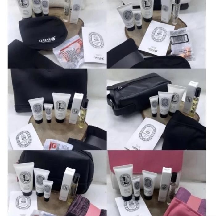 set diptyque qatar with pouch