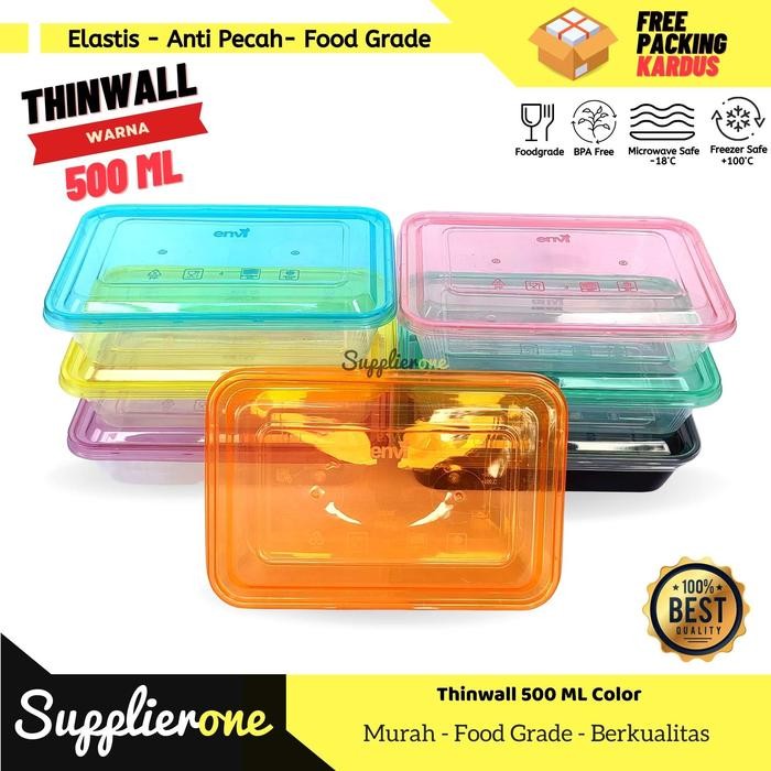 Thinwall 500 ml Warna / Thinwall Envi Special Edition Warna