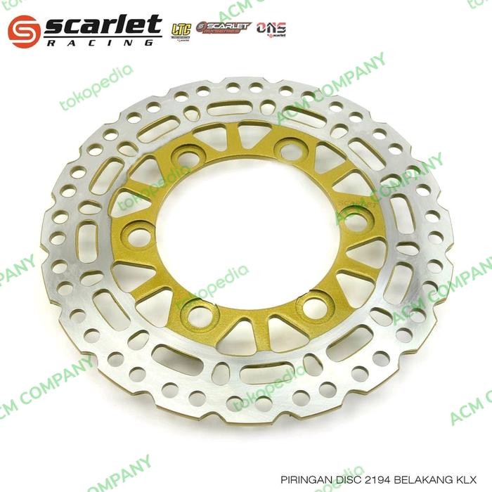 Piringan Cakram Belakang Scarlet Klx / Bf / Dtracker - Uk.220Mm
