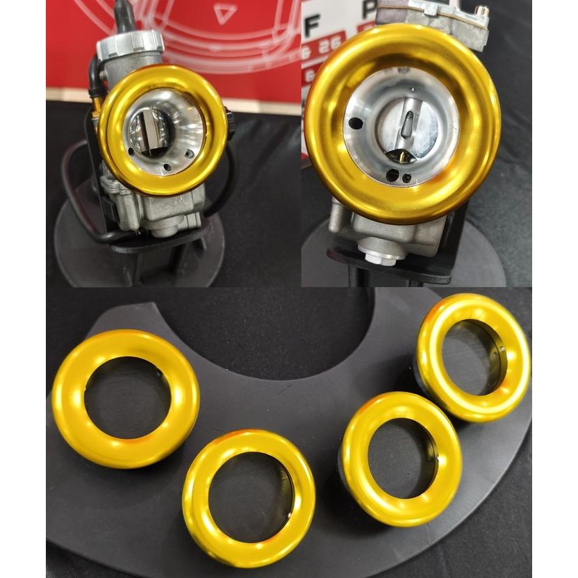 Corong Veloscope Ring Velocity Donat Brt Universal Karbu Karburator Sf Pe Pwk 24 26 28 30 32 34Mm