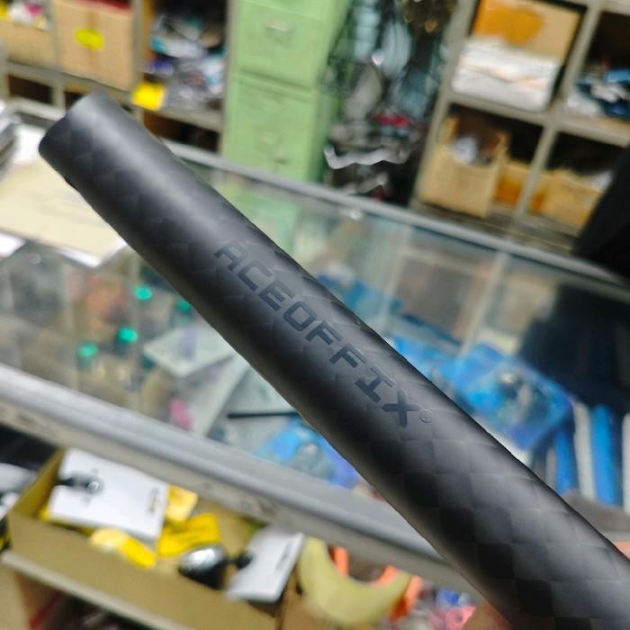 Seatpost Carbon 31.8 Aceoffix Hitam Doff 3Sixty Bromi Tiang Sadel Carbon 31.8 Aceoffix Sepeda Lipat