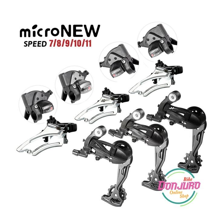 Mini Groupset 7,8,9,10,11 Speed Shifter Front Rear Derailleur
