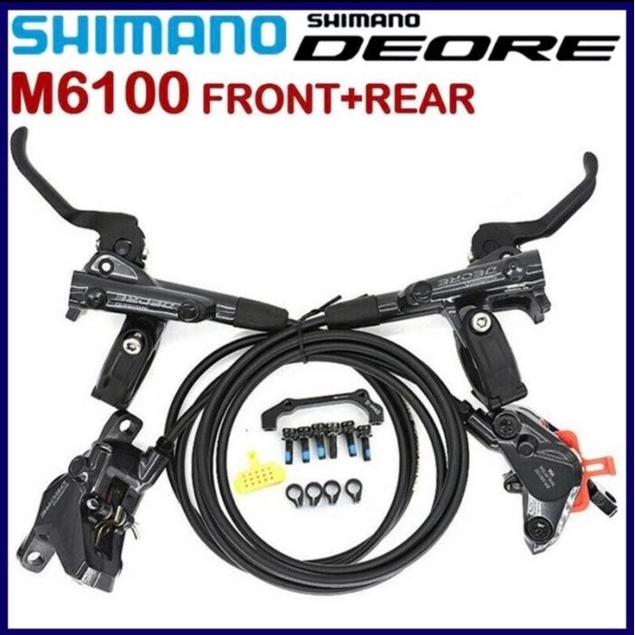 Rem Hidrolik Shimano Deore M6100 Original Dus Shimano