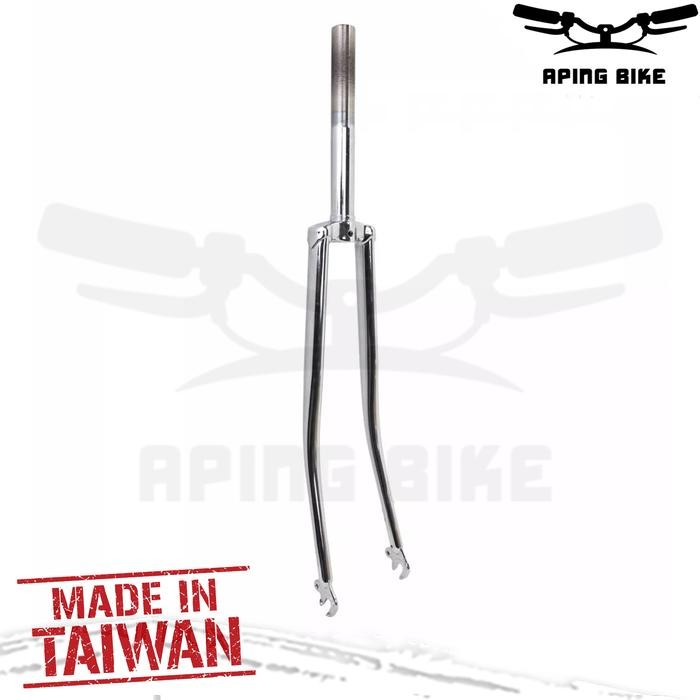 Fork Balap 27 Taiwan Chrome Garpu Sepeda Balap 27