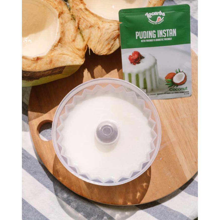 

Puding keto Instan / Puding Kelapa Low Carbs