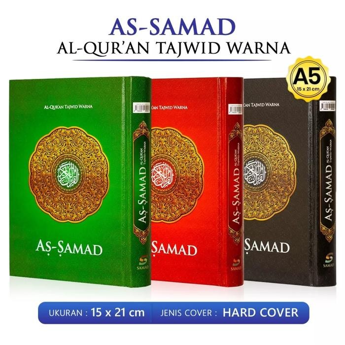 

Alquran As Samad A5, Tajwid Warna Non Terjemah Assamad Ukuran Sedang