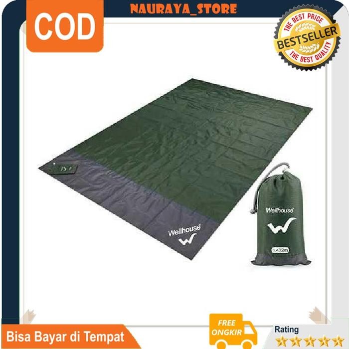 Tikar Camping Waterproof Matras Camping Tebal Angin Yoga Lipat Murah