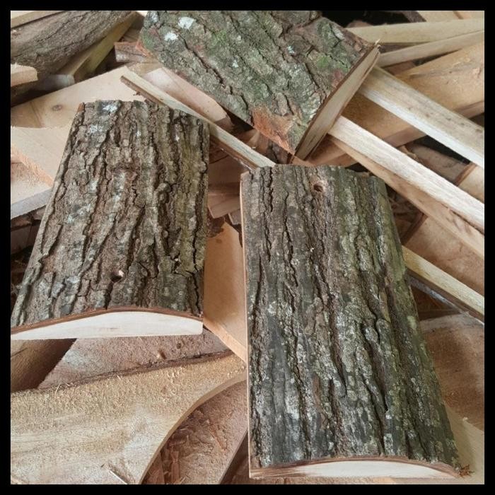 Media Tanam Tempel Papan Kulit Kayu Mahoni 20X10 Cm (Kk-02) Kode 318