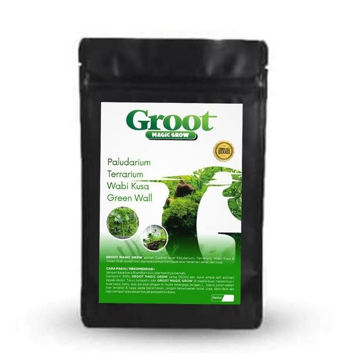 GROOT magic grow , media tanam terrarium / paludarium