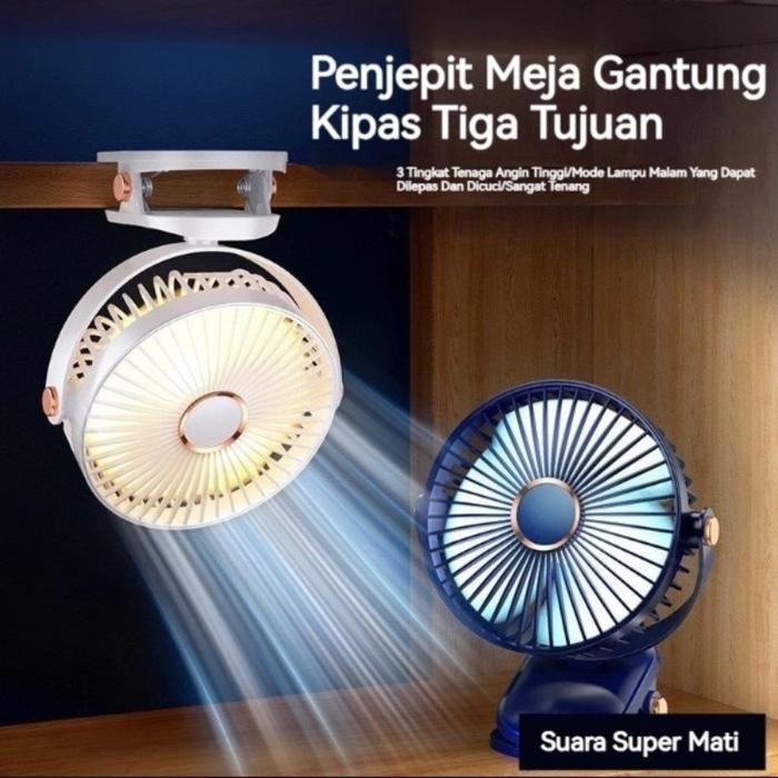 CodKipas Angin Mini Meja Listrik/Kipas Angin Listrik/Kipas Angin Meja Portable Usb Cas 800Mah/Kipas