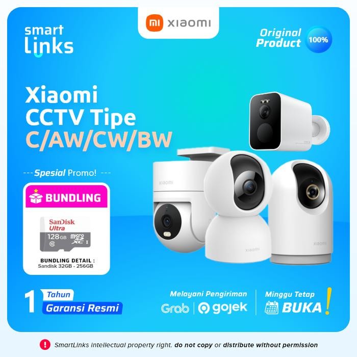 Xiaomi CCTV C200 / C300 / C400 / C500 Pro / AW200 / AW300 /CW300 / CW400 / BW300 Outdoor Indoor CCTV