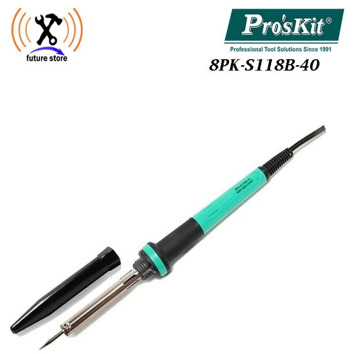Ready- Proskit 8Pk-S118B -40 Soldering Iron 40W 220~240V - Solder Tangan Orig